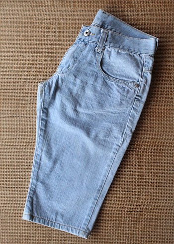 Denim bermuda - Görsel 4