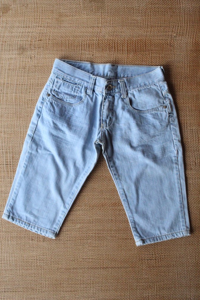 Denim bermuda - Görsel 2