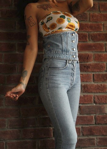 LEVI'S® PRIDE DENIM CORSET - Görsel 2