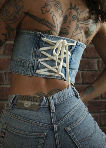 LEVI'S® PRIDE DENIM CORSET - Görsel 12