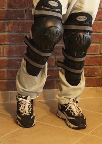 Mafsallı Motosiklet Dizlik - Görsel 2