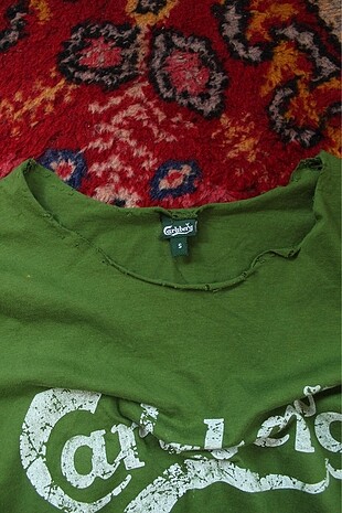 s Beden yeşil Renk Carlsberg T-Shirt