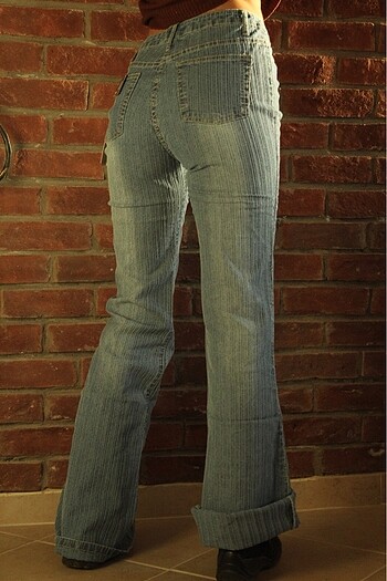 American Retro Kot Pantolon