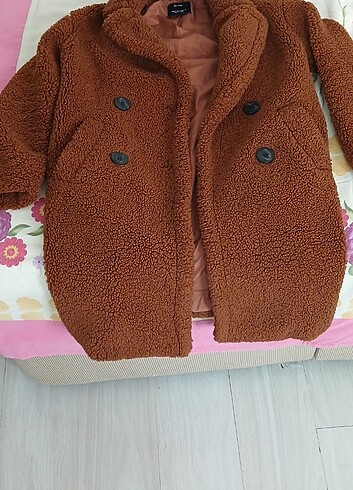 xs Beden kahverengi Renk Bershka taba (kahverengi) teddy kaban