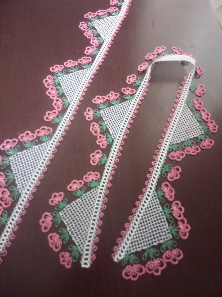 iğne oyası havlu kenarı - Görsel 3