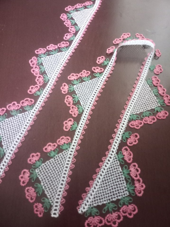 iğne oyası havlu kenarı - Görsel 4