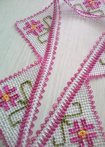 file işi iğne oyası havlu kenarı - Görsel 7