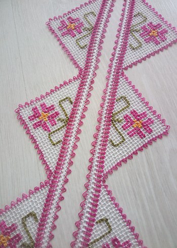 file işi iğne oyası havlu kenarı - Görsel 5