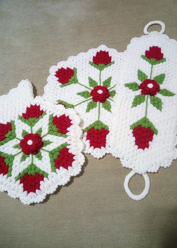 Goncagül 3 lü lif, çeyizlik - Görsel 4