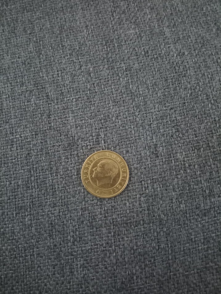 Vintage 25 Kuruş Altın Renk - Görsel 2