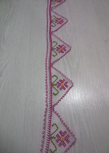 File işi iğne oyası havlu kenarı - Görsel 6