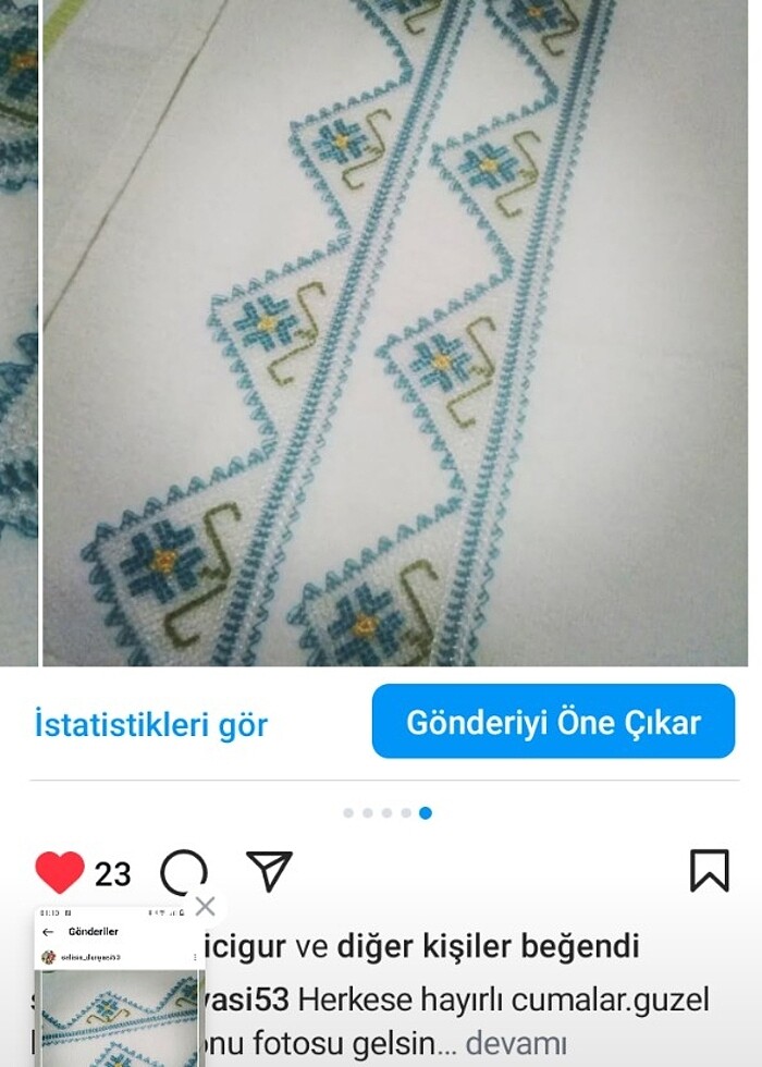 File işi iğne oyası havlu kenarı - Görsel 4