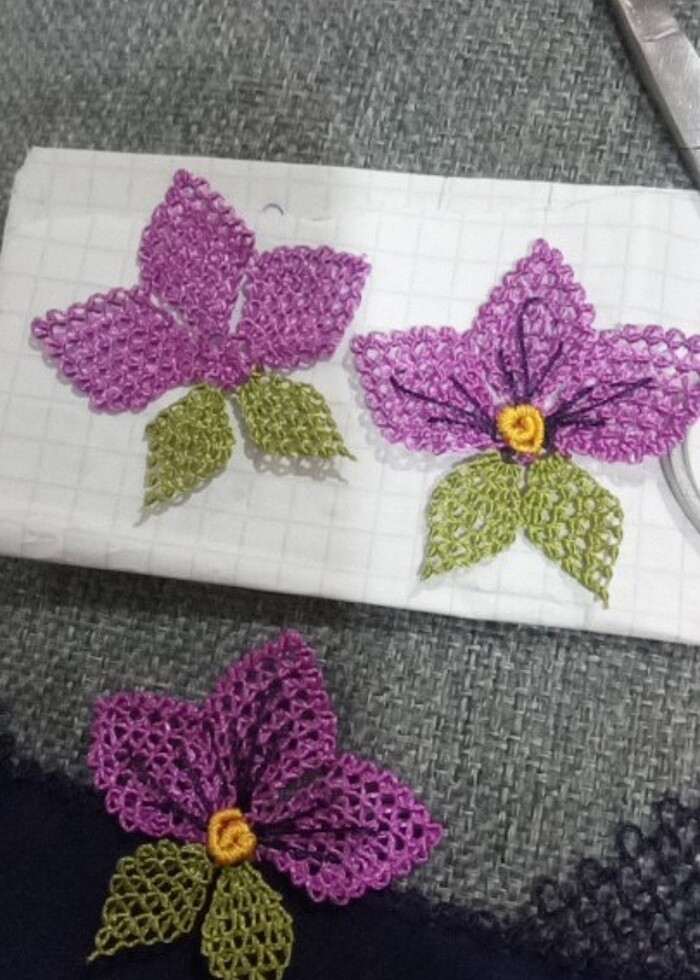 İğne oyası motif  - Görsel 2