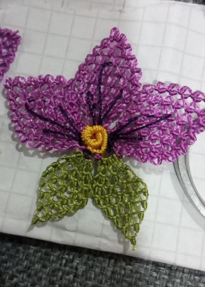 İğne oyası motif  - Görsel 3