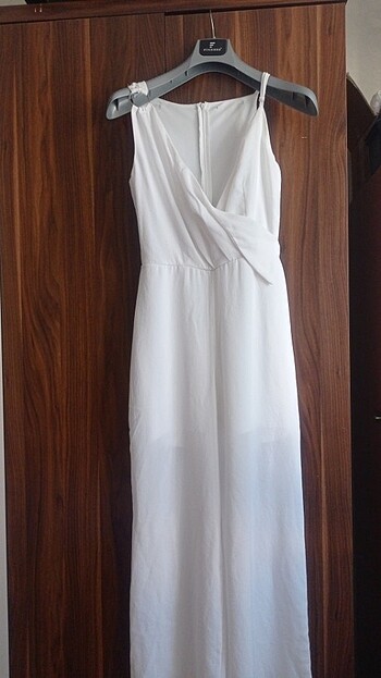 Beyaz astarlı tulum