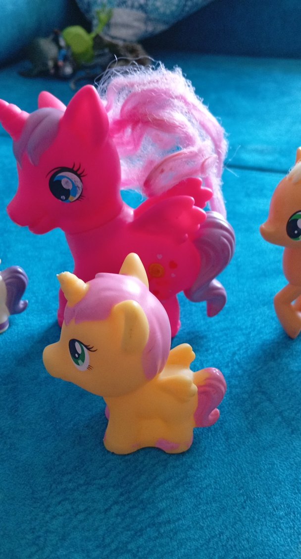 Renkli Pony Figürleri Seti - Görsel 2