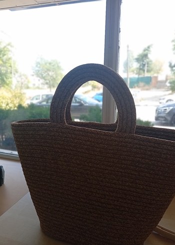 Örgü Detaylı Bohem Kadın Çanta - Görsel 5