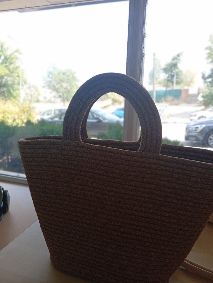 Örgü Detaylı Bohem Kadın Çanta - Görsel 3