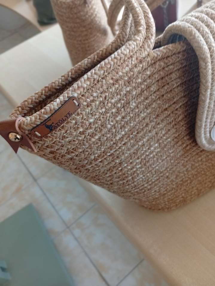 Örgü Detaylı Bohem Kadın Çanta - Görsel 4