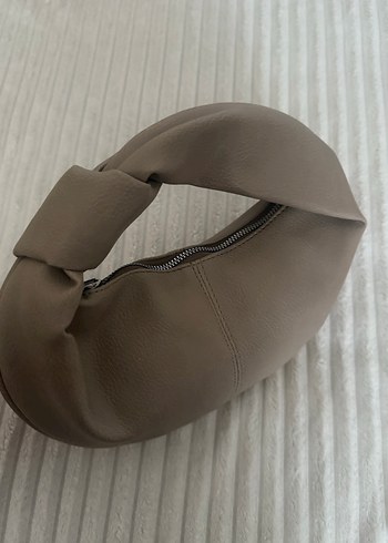 Bej Deri Kadın Çanta - Görsel 4