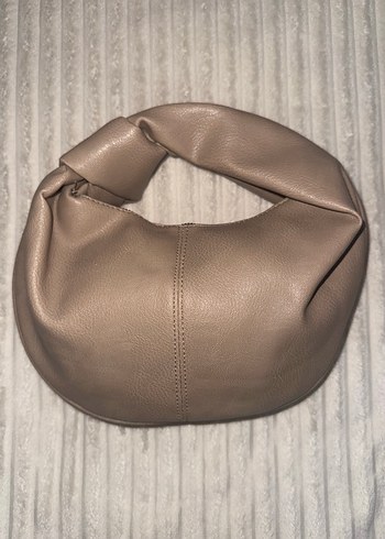 Bej Deri Kadın Çanta - Görsel 2