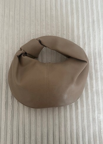 Bej Deri Kadın Çanta - Görsel 8