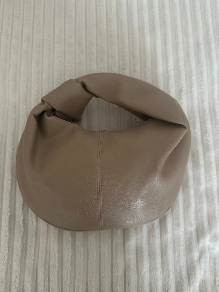 Bej Deri Kadın Çanta - Görsel 3