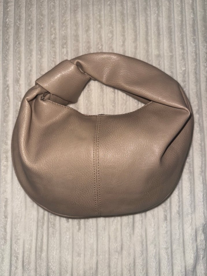 Bej Deri Kadın Çanta - Görsel 2