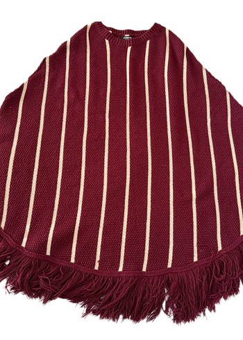 LC Waikiki Bordo Cizgili Bohem Panco