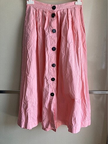 Pembe Yazlık Etek
