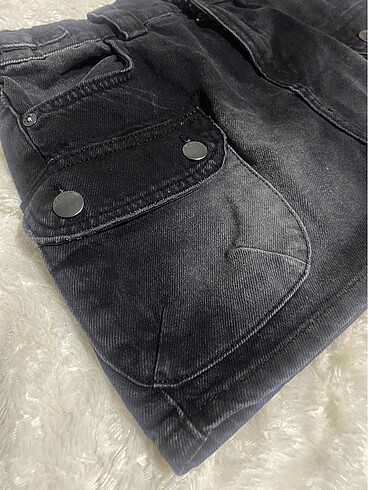 Bershka mini kot etek siyah bershka