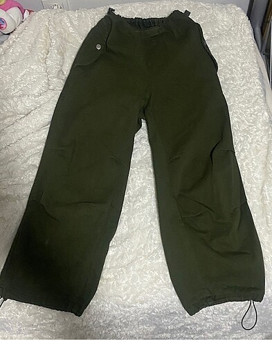 paraşüt pantolon yeşil