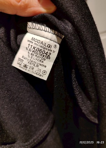 Uzun Siyah  Kadın Elbise - Görsel 5