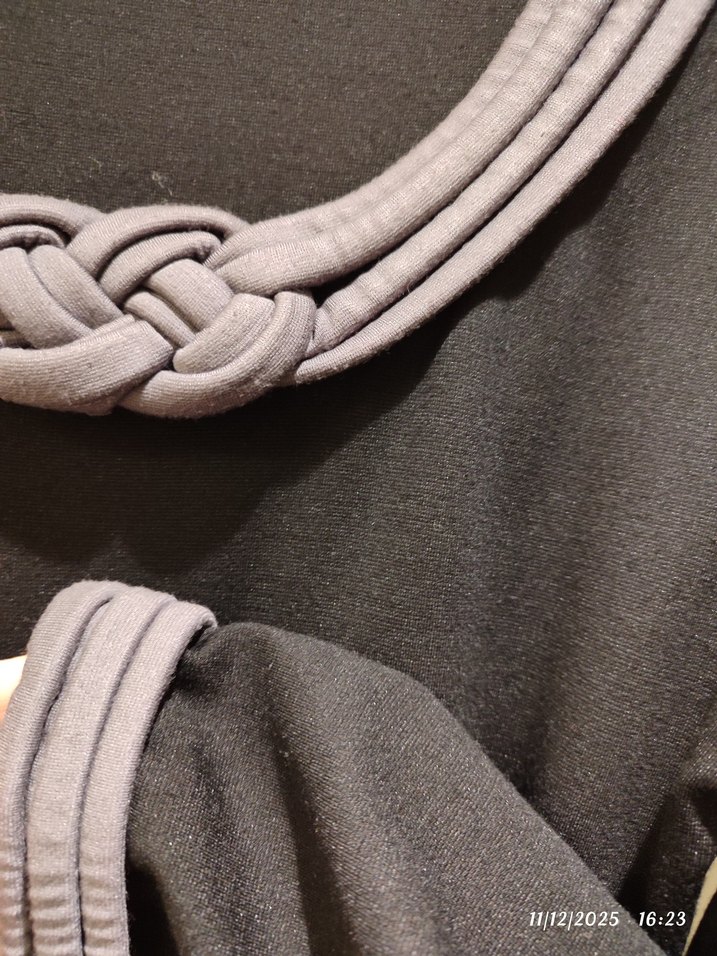 Uzun Siyah  Kadın Elbise - Görsel 3