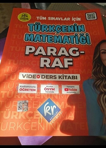 Türkçenin matematiği paragraf video ders defteri 