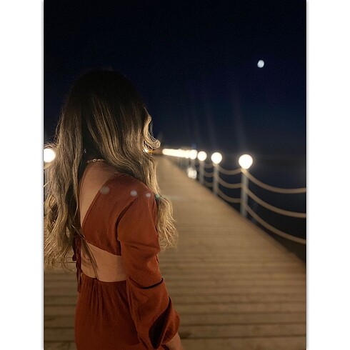 s Beden camel Renk Elbise