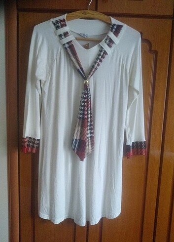 Pamuklu penye tunik