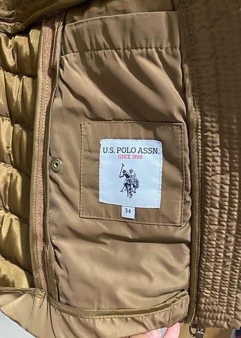 Kahverengi Kadın Uspa Polo Mont - Görsel 2