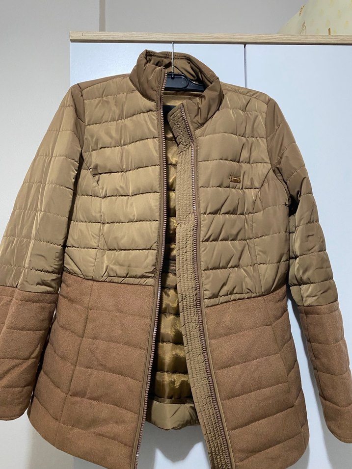 Kahverengi Kadın Uspa Polo Mont - Görsel 3