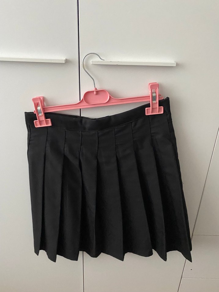 Siyah Pilili Mini Etek - Görsel 2