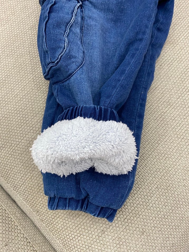 Erkek Çocuk Renkli Bol Kesim Kot Pantolon - Görsel 4