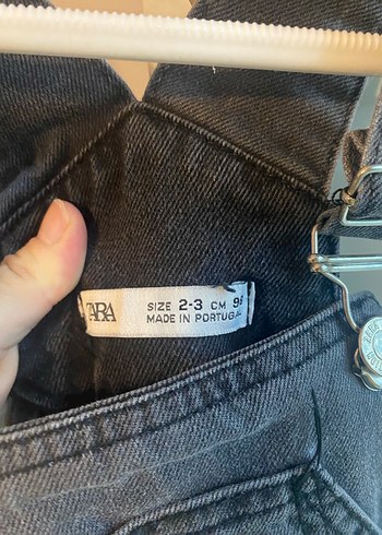 Gri Bohem Tarzı Erkek Çocuk Kot Tulum - Görsel 3