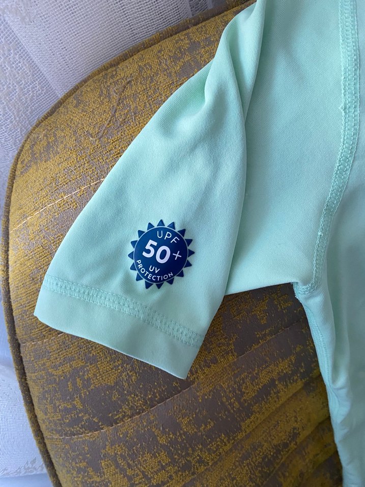 50 faktör korumalı çocuk kısa kollu üst mayo - Görsel 2