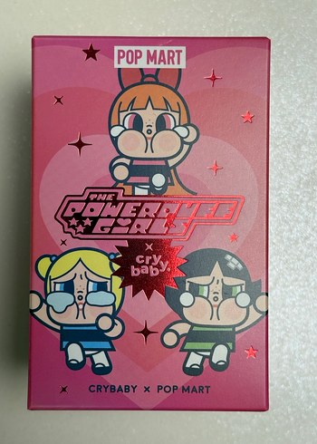Pop Mart crybaby POWERPUFF GIRL
