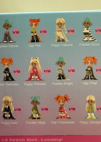 Beden POP MART Lil Peach Riot Aksiyon Figürü
