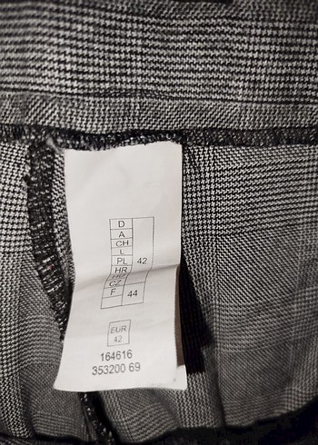 Diğer Gri Kadın Denim Kumaş Pantolon