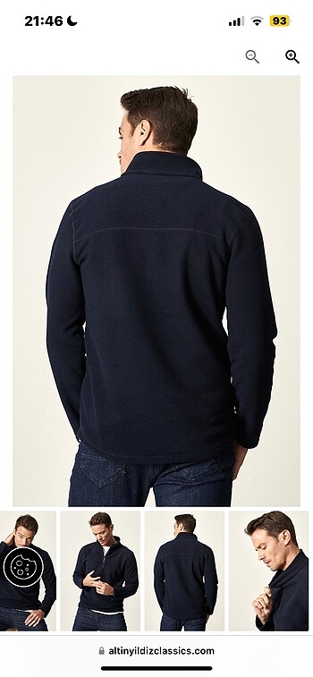 m Beden Altınyıldız Classics Polar Sweatshirt