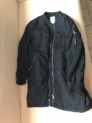Bershka uzun bomber