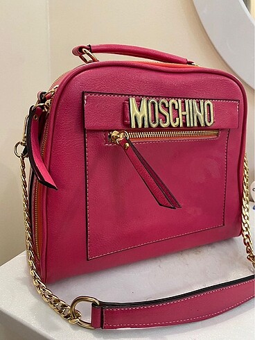 Moschino Fuşya Çanta m o s c h ı no