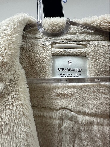 m Beden Stradivarius kürk ceket